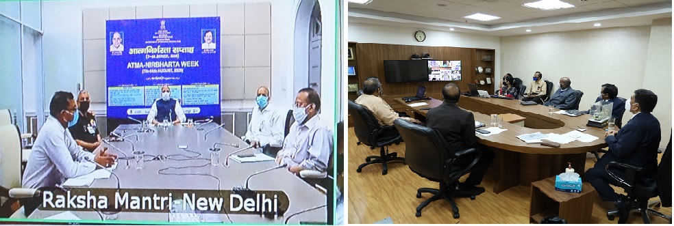 Hon’ble Raksha Mantri lays foundation for creation of new infrastructure facilities at BDL