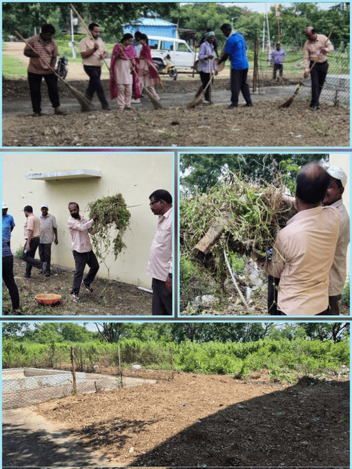 Cleanliness drive, as a part of #SpecialCampaign4 at BDL, Bhanur Unit