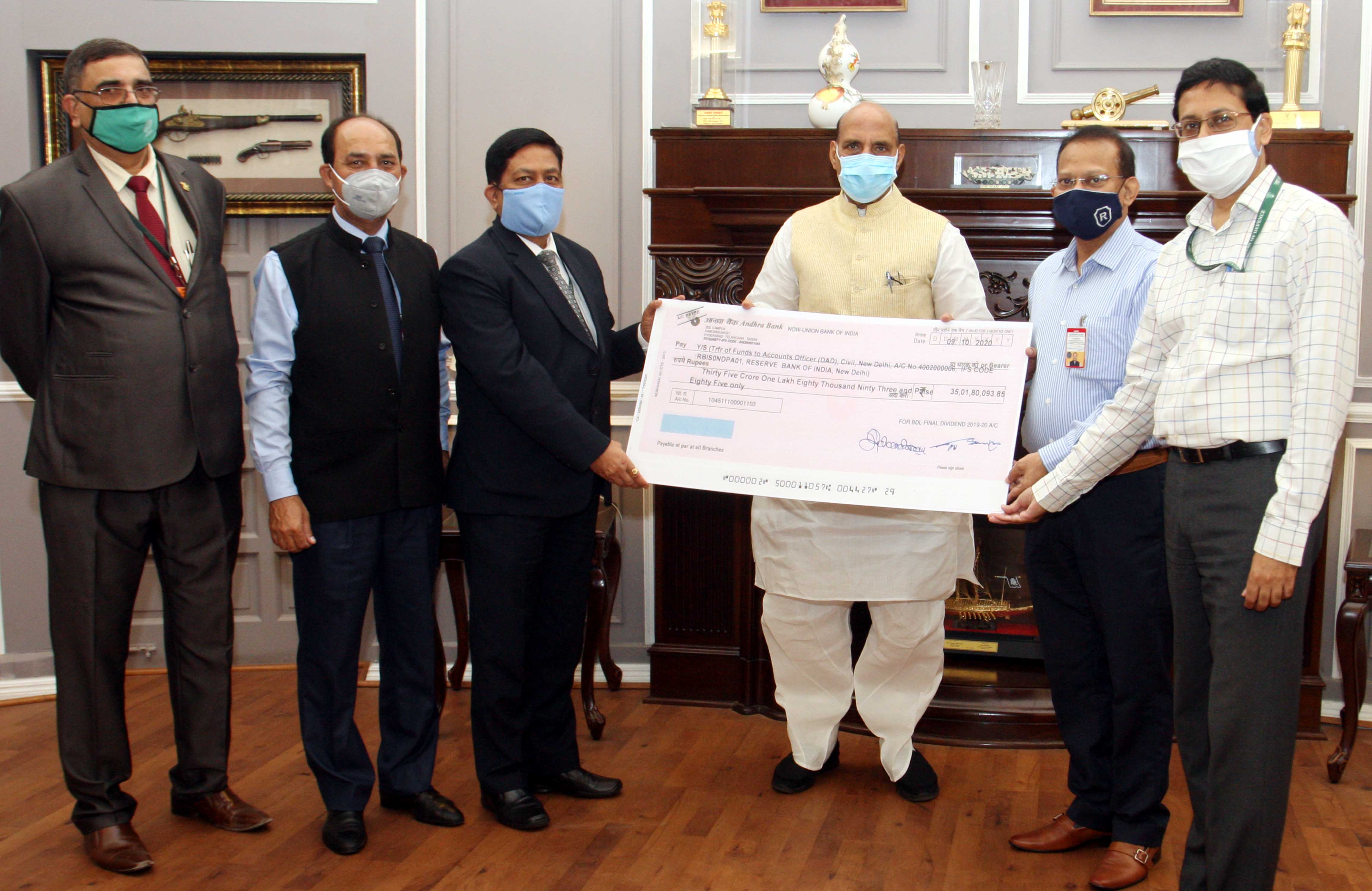 BDL Pays Final Dividend to Government