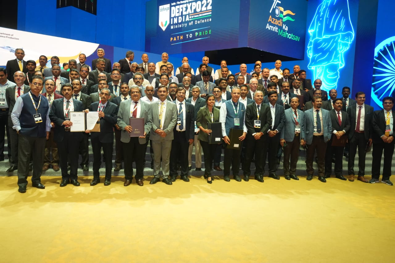 BDL enters into MoUs during Defexpo - 2022