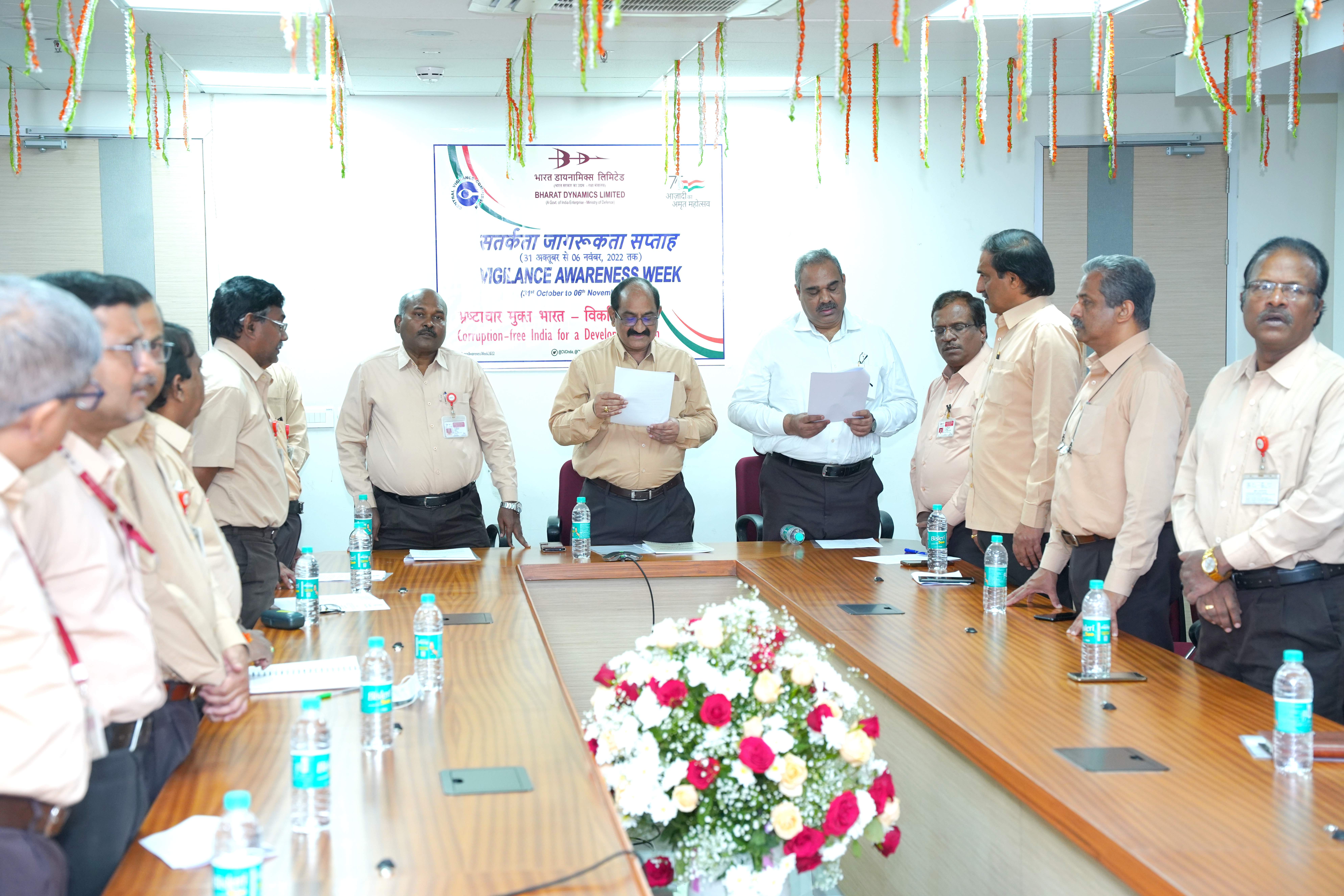Vigilance awareness week inaugurated at bdl