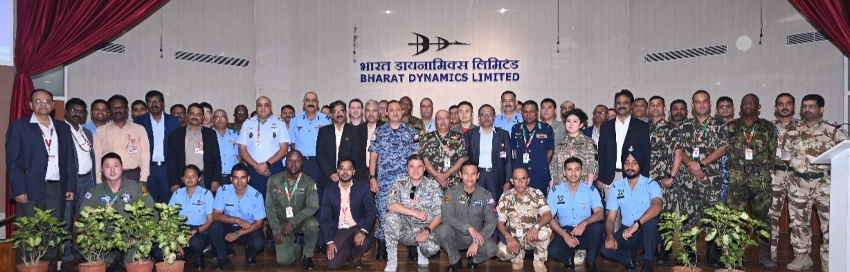 Representatives from various friendly countries, accompanied by IAF officials, visited BDL