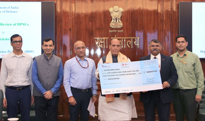 BDL paid interim dividend of Rs 109.86 Crore for FY 2024 - 25 