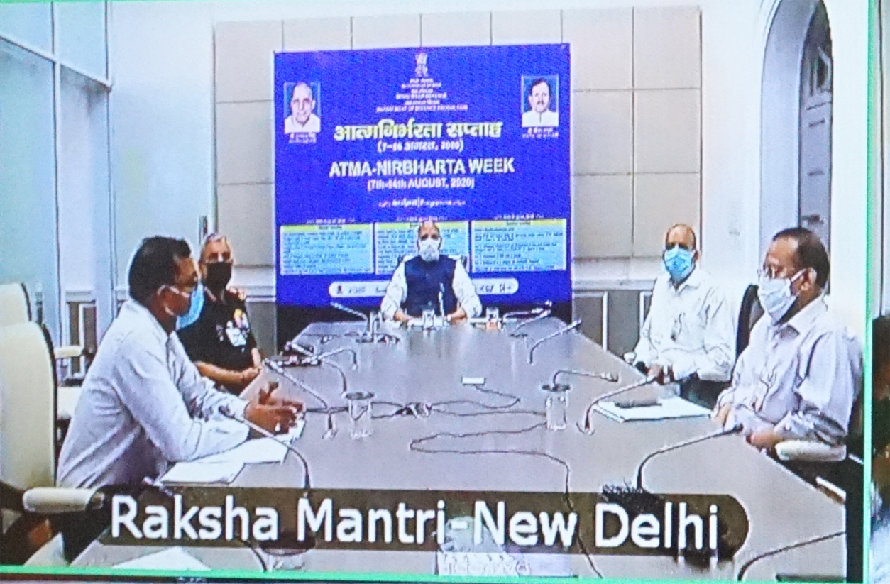 Hon’ble Raksha Mantri launches Products Indigenized by BDL