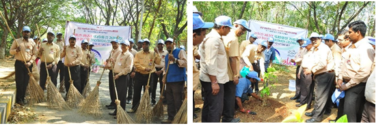 Swachh bharat pakhwada observed at bdl- 2017