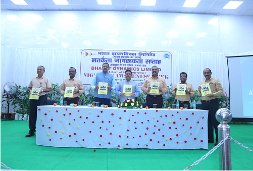 Vigilance awareness week concludes on a high note at bdl dated 1 nov 2019