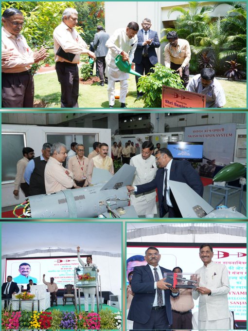 Hon'ble MoS for Defence Shri Sanjay Seth ji visited BDL Kanchanbagh Unit