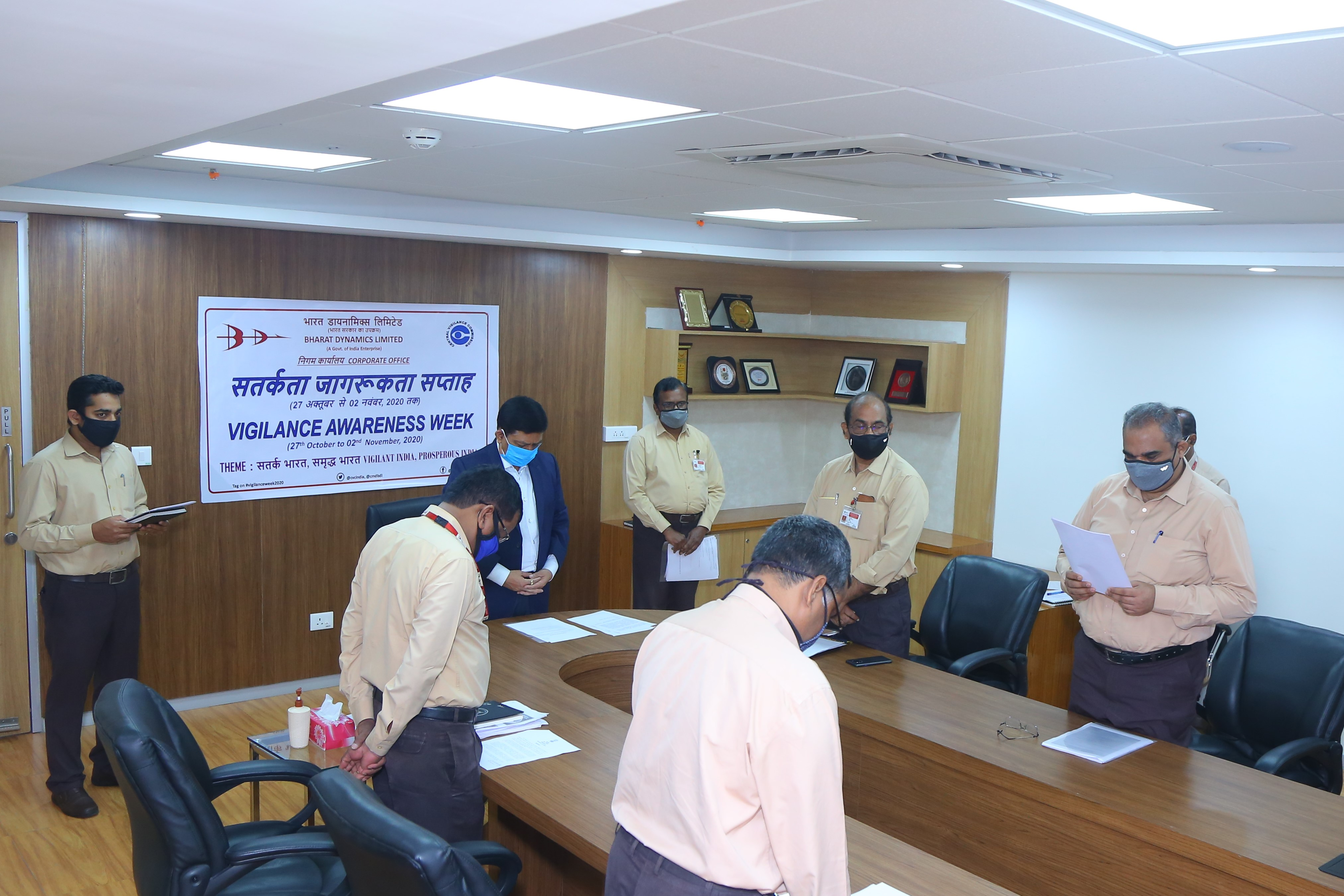 Vigilance awareness week 2020 inaugurated at bdl