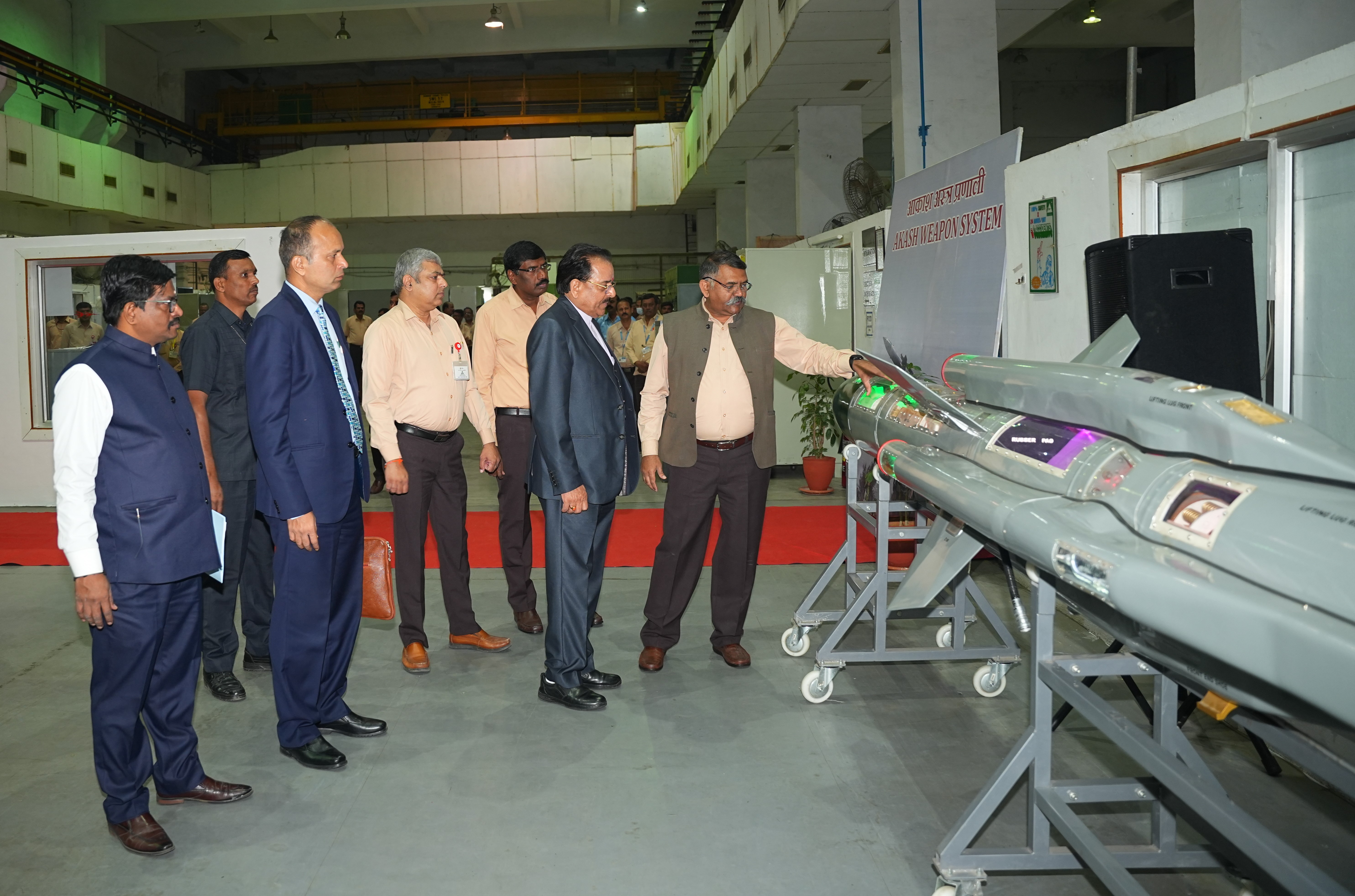 Hon’ble Raksha Rajya Mantri flags off Astra Missile