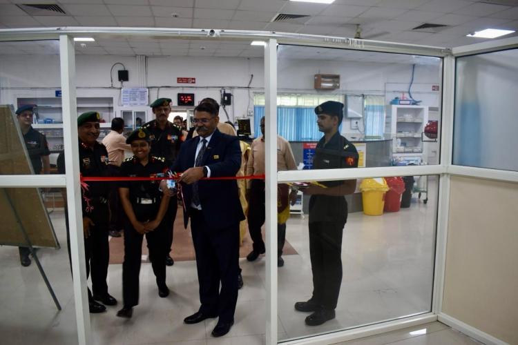 Handed Over “Critical Care Beds” to Military Hospital, MCEME, Secunderabad