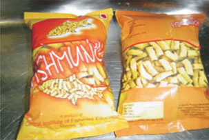 Ready-to-eat fish meat fortified snack