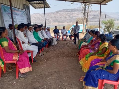 Orientation of Field Exposure Visit at Dimbhe Reservoir