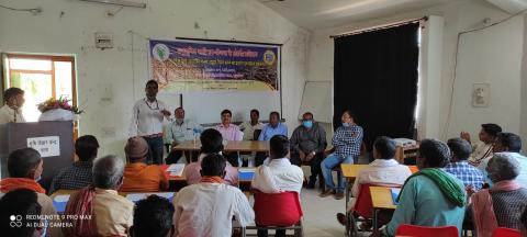 image of पत्ती चूर्ण आधारित फार्म निर्मित जलीय आहार तैयारी और फार्म पर आहार प्रबंधन के प्रदर्शन पर एससीएसपी प्रशिक्षण image 1