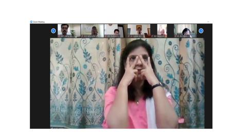 image of Celebration of 7th International Day of Yoga 21st June 2021 image 4