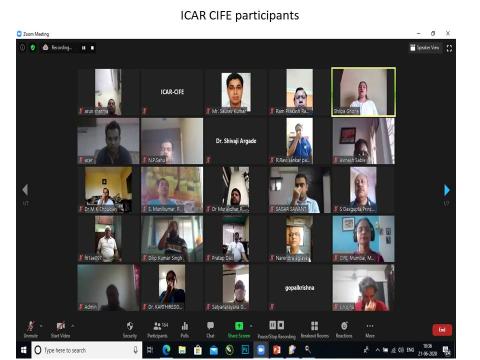 Celebration of 6thInternational Day of Yoga