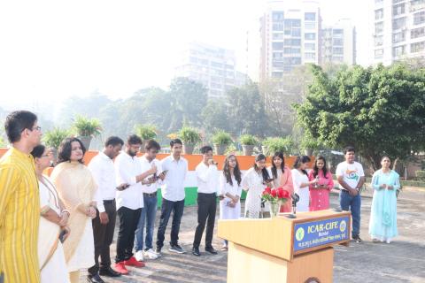 ICAR-CIFE celebrates 71st republic day