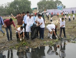 Image of Yamuna Cleanup Drive, Delhi