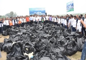 Image of Yamuna Cleanup Drive, Delhi